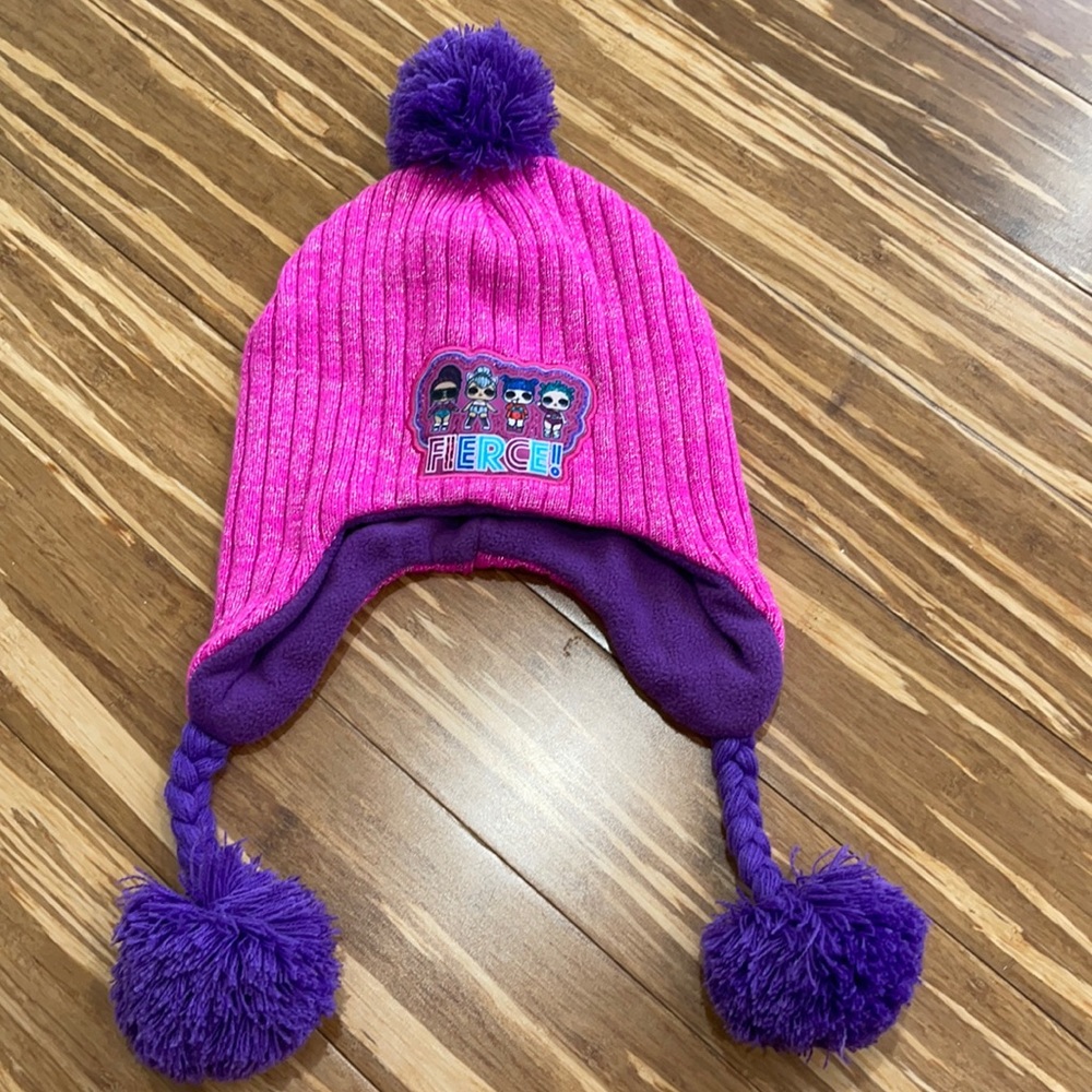 LOL surprise girls beanie